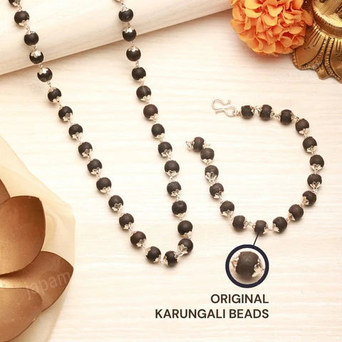 Original Karungali Mala 10mm, 8mm & 6mm with Govt. Certification