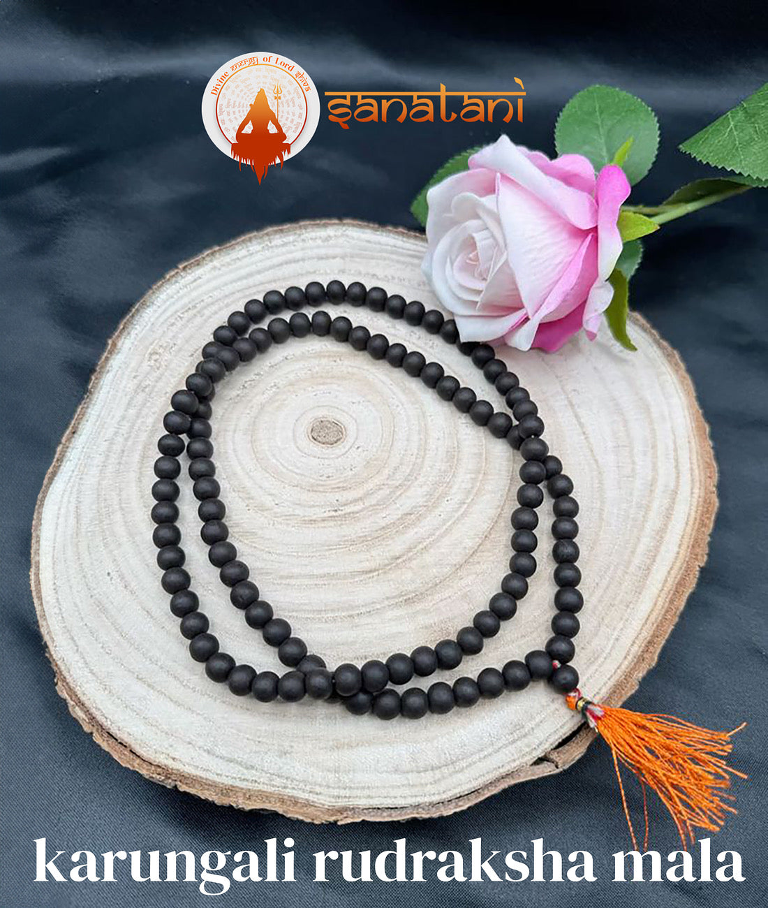 Original Karungali Mala 10mm, 8mm & 6mm with Govt. Certification