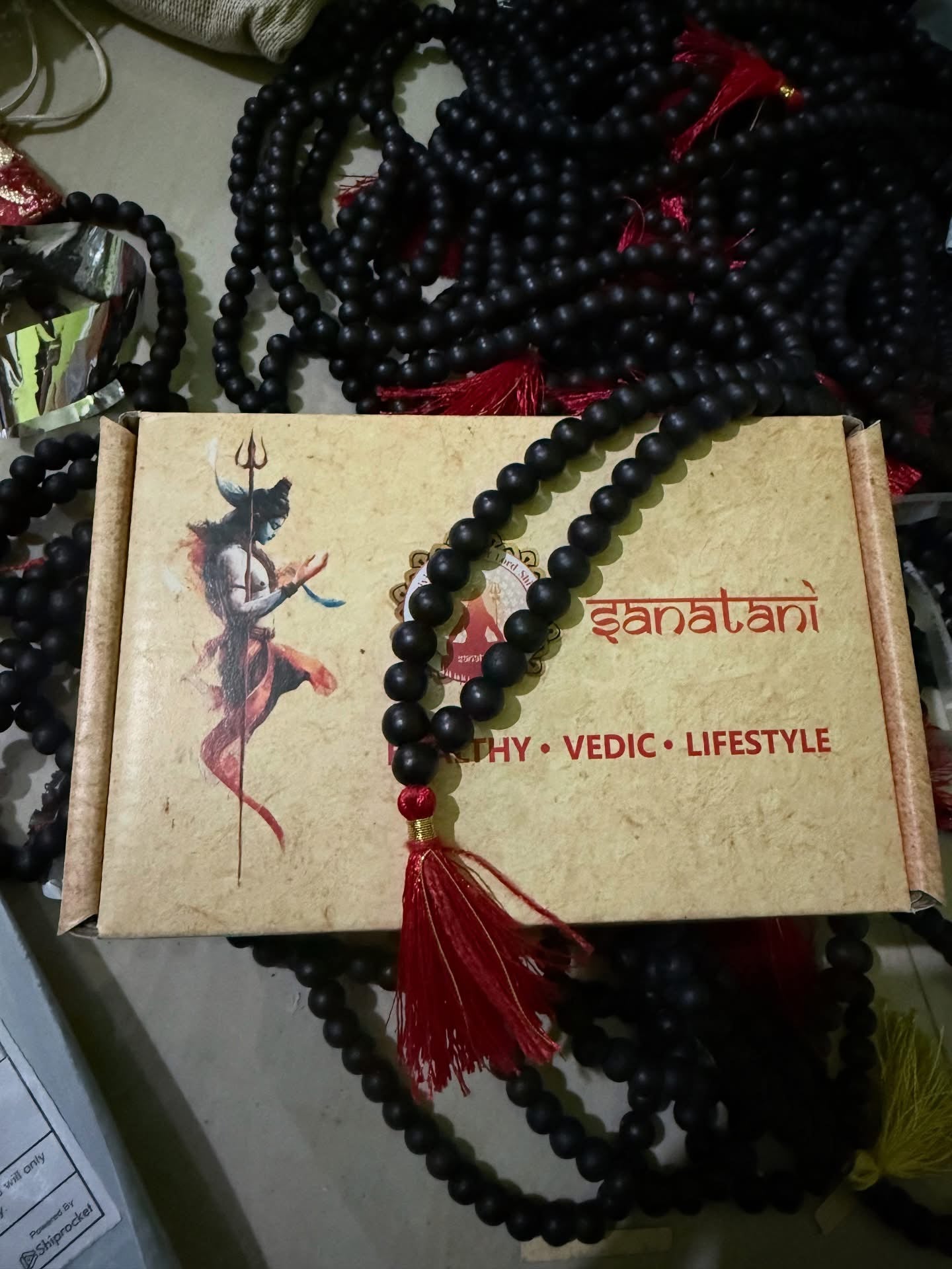 Original Karungali Mala 10mm, 8mm & 6mm with Govt. Certification